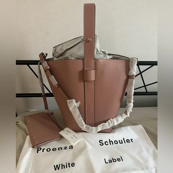 NWT Proenza Schouler White Label pink rose Sullivan three way handbag - Picture 2 of 16
